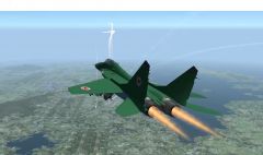 MiG-29A about to get blitzed by Seosan Patriots.JPG