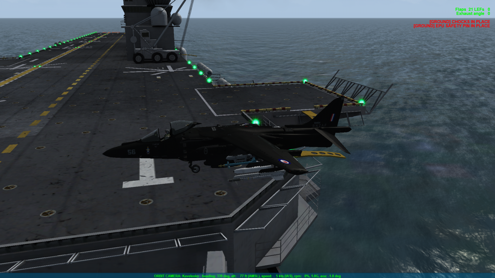 AV-8B Harrier on the WASP.