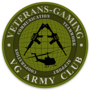 3" Circular VG Army Club Sticker